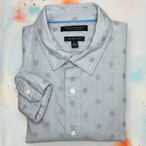 Banana Republic Gray Dress Shirt